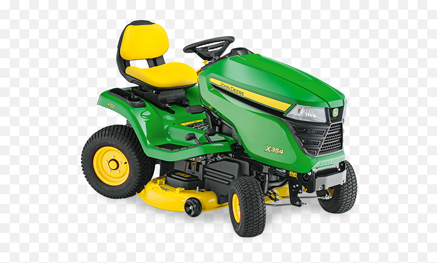 John Deere X354 Lawn Tractor With 42 Edge Xtra Mulch Deck - John Deere Toy Tractors Png,John Deere Tractor Png