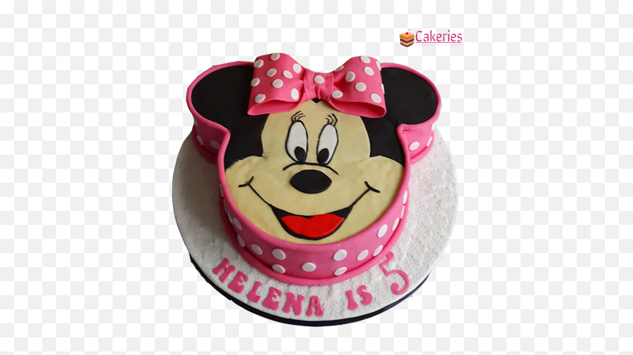 Minnie Mouse Cake - Birthday Cake Png,Birthday Cake Transparent