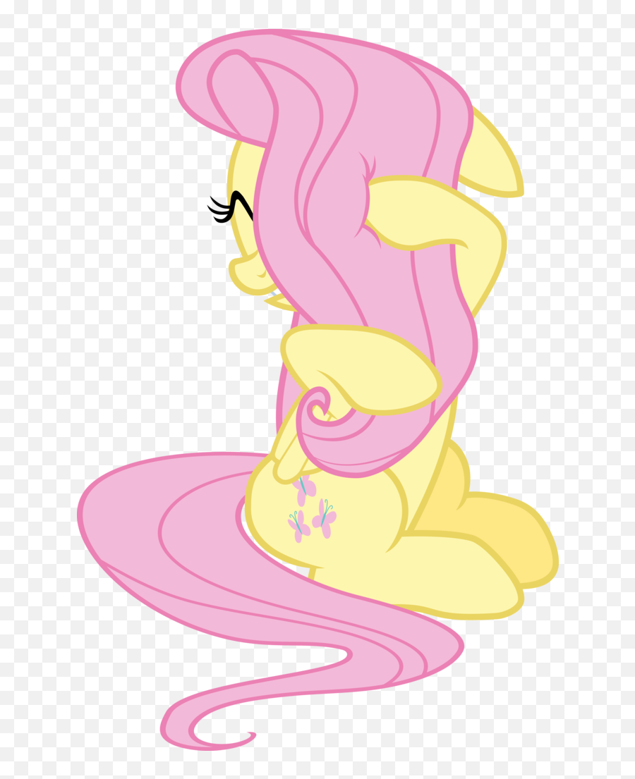 Download Pilot231 Canon Face Covered Female Fluttershy - Fluttershy Scared Png,Fluttershy Png