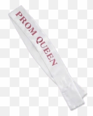 Prom Queen Winner Crown Win Promqueen Homecoming Beauty - Prom Queen Sash Transparent Png,Sash Png
