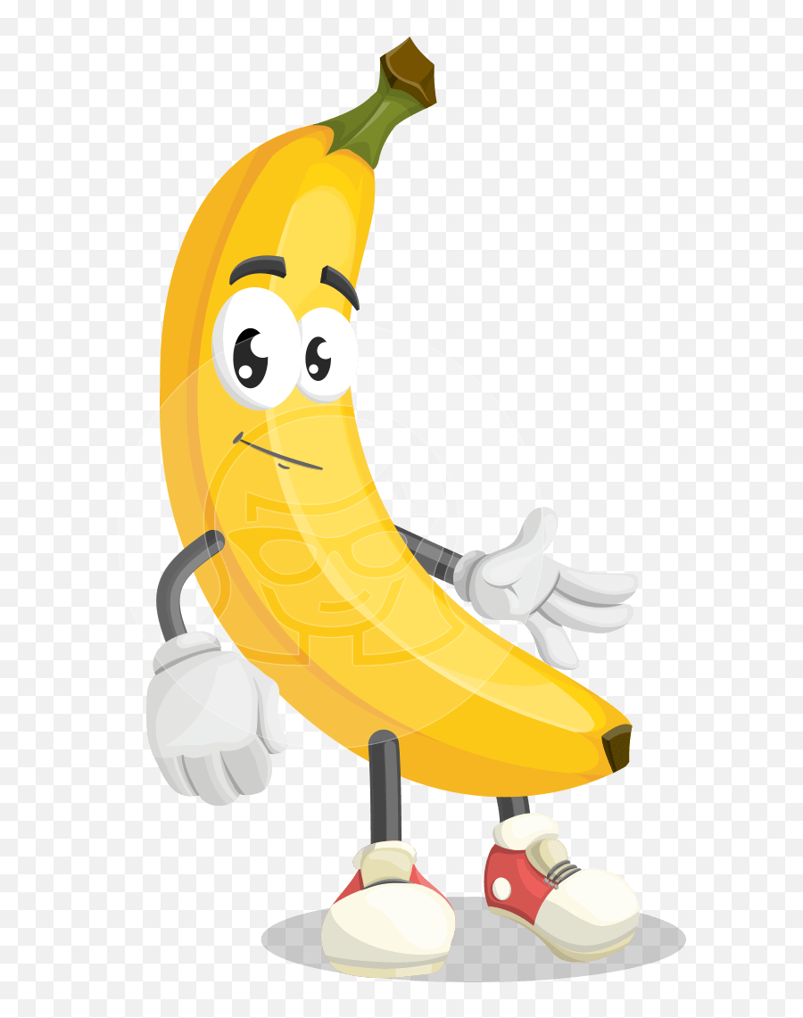 Banana Cartoon Png 4 Image - Clipart Cartoon Transparent Background Banana,Banana Transparent Png