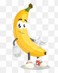 Banana Cartoon Png 4 Image - Clipart Transparent Background