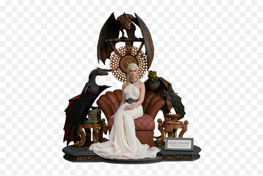 Daenerys Targaryen Mother Of Dragons Statue - Game Of Thrones Statues Png,Targaryen Png