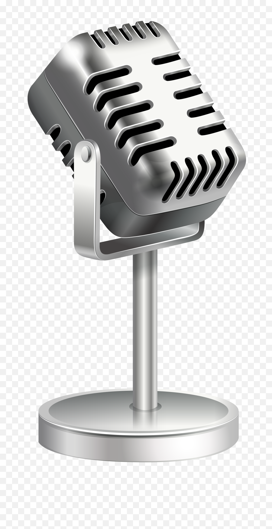 Download Retro Microphone Png Image - Retro Microphone Png,Microphone Transparent Background