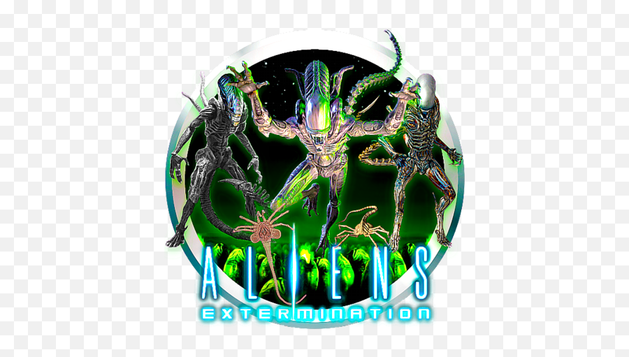 Arcade Pc Aliens Extermination Global Vr - Arcade Pc Graphic Design Png,Alien Logo Png