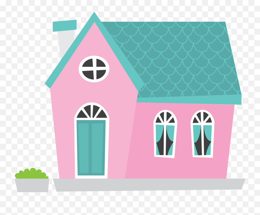 Home Clipart Png Image - Casa Do Tom E Jerry Png House Pink Png,Tom And Jerry Png