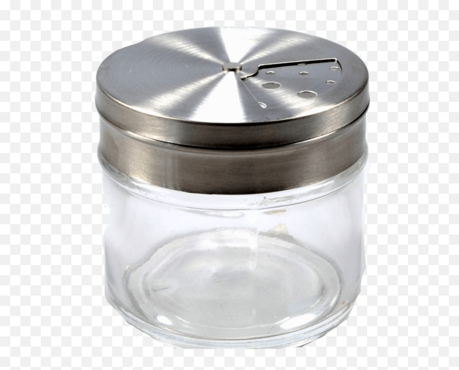 Salt Shaker Mit Stainless Steel Lid - Silver Png,Salt Shaker Transparent Background