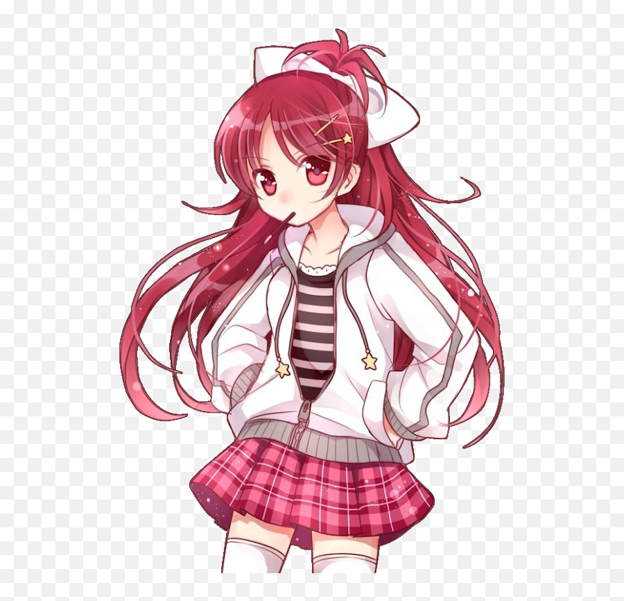 Download Cute Anime Girl Gangster - Kyoko Sakura Puella Magi Madoka Magica Png,Cute Anime Girl Transparent
