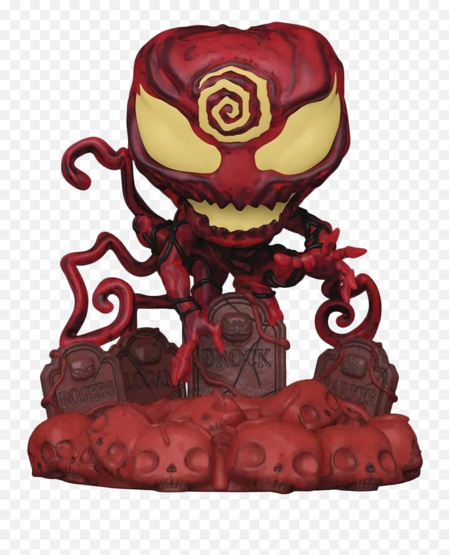 Spider - Man Absolute Carnage On Headstone Pop Deluxe Marvel Absolute Carnage Funko Pop Png,Carnage Png