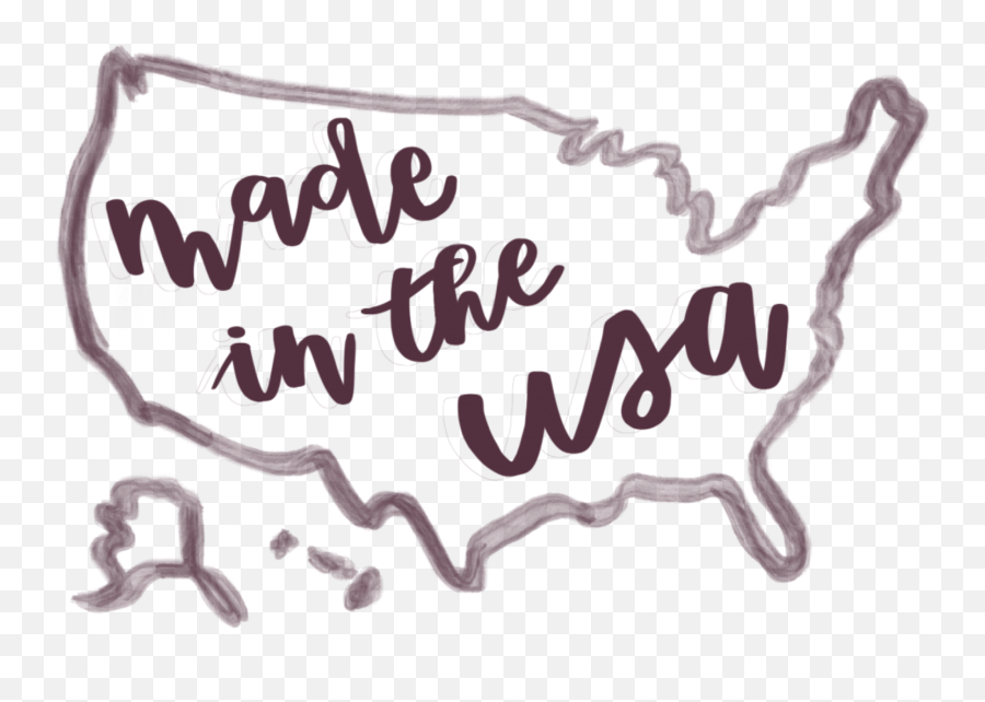 Download Made In The Usa For Lacons Beauty - Calligraphy Hd Png,Perfectly Posh Logo Png