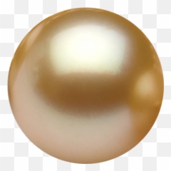 Download White Pearl Png - Gold Transparent Background