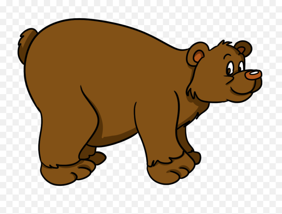Download Hd Bear Clipart Png - Cute Grizzly Bear Bear Clipart,Bear Clipart Png