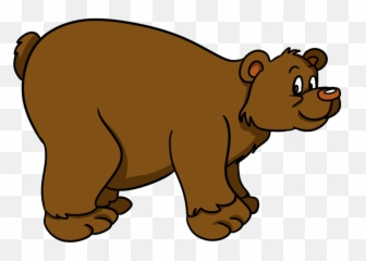 Download Hd Bear Clipart Png - Cute Grizzly Bear Bear Clipart,Bear Clipart Png