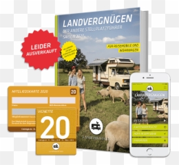 Landvergnügen 2020 Buch Vignette U0026 App Deutschland - Mobile Phone png