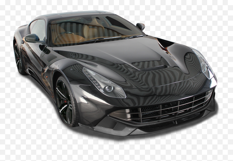 Black Ferrari Transparent Background Png Arts - Carbon Fibers,Ferrari Transparent