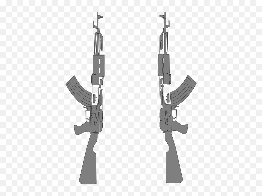 Guns Clip Art - Vector Clip Art Online Royalty Transparent Cross Guns Png,Gun Clipart Png