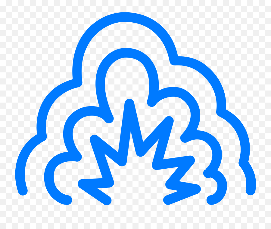 Drawn Explosion Smokestack - Png Transparent Icon,Blue Explosion Png