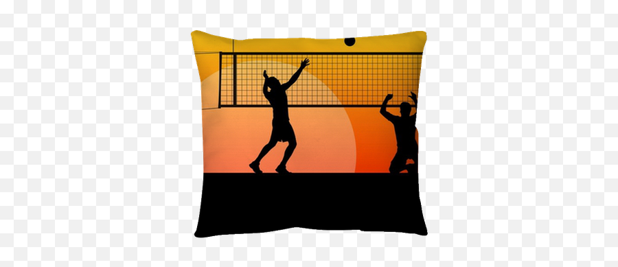 Active Young Men Volleyball Player - Player Png,Volleyball Silhouette Png