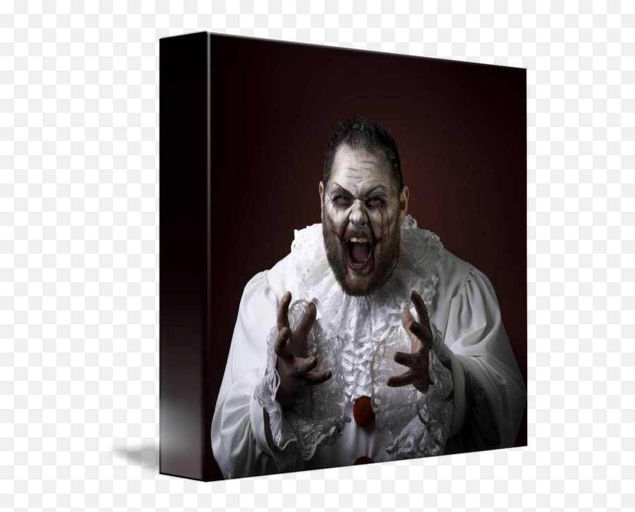 Scary Evil Clown By Sergii Zarev - Stock Photography Png,Scary Clown Png