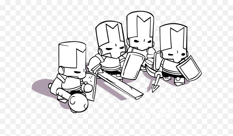 Download Castle Crashers Coloring Pages 2 Png - Imagenes De Castle Crashers Coloring Pages,Castle Crashers Png