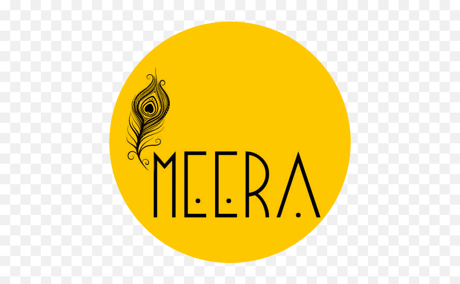 Download Circle Logo Meera Png Image With No Background - Meera Word,Yellow Circle Logo