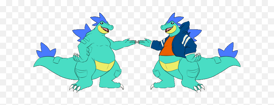 Feraligatrtwitter - Fictional Character Png,Feraligatr Png