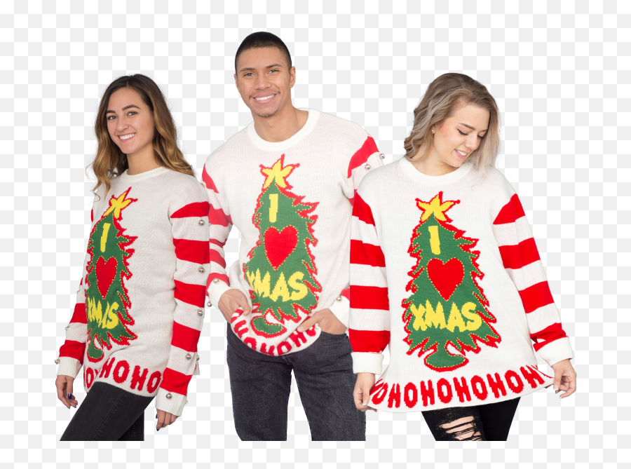 Bells - Grinch Hohoho Cheermeister Sweater Png,Ugly Christmas Sweater Png
