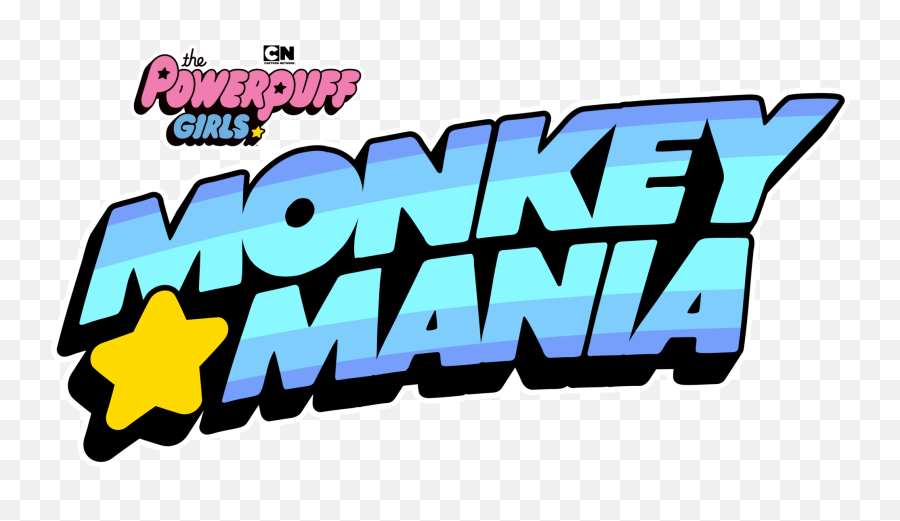 The Powerpuff Girls Monkey Mania Coming To Mobile In 2019 - Monkey Mania Logo Png,Jojo Menacing Text Transparent