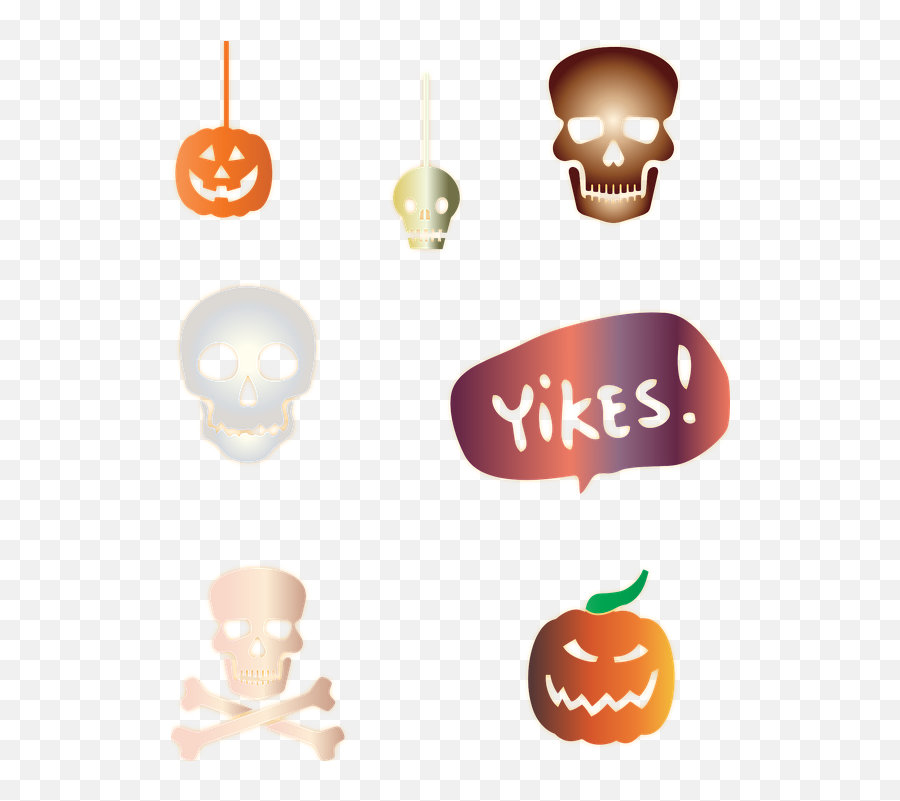 Halloween Icons - Free Vector Graphic On Pixabay Creepy Png,Yikes Png