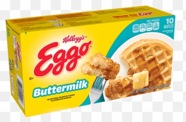 Kelloggu0027s Eggo Buttermilk Waffles Lu0027eggo My - Eggo Blueberry Waffles Png,Waffles Png