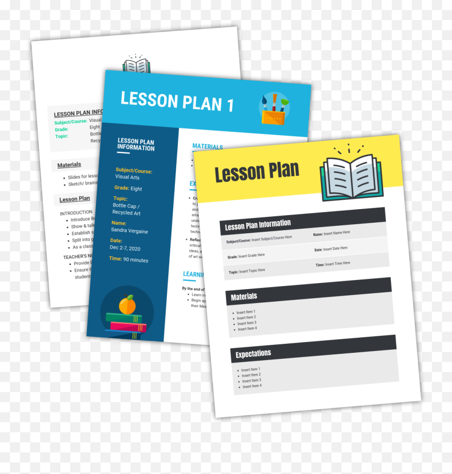 27 Lesson Plan Examples For Effective Teaching Tips - Lesson Plan Png,Teaching Icon