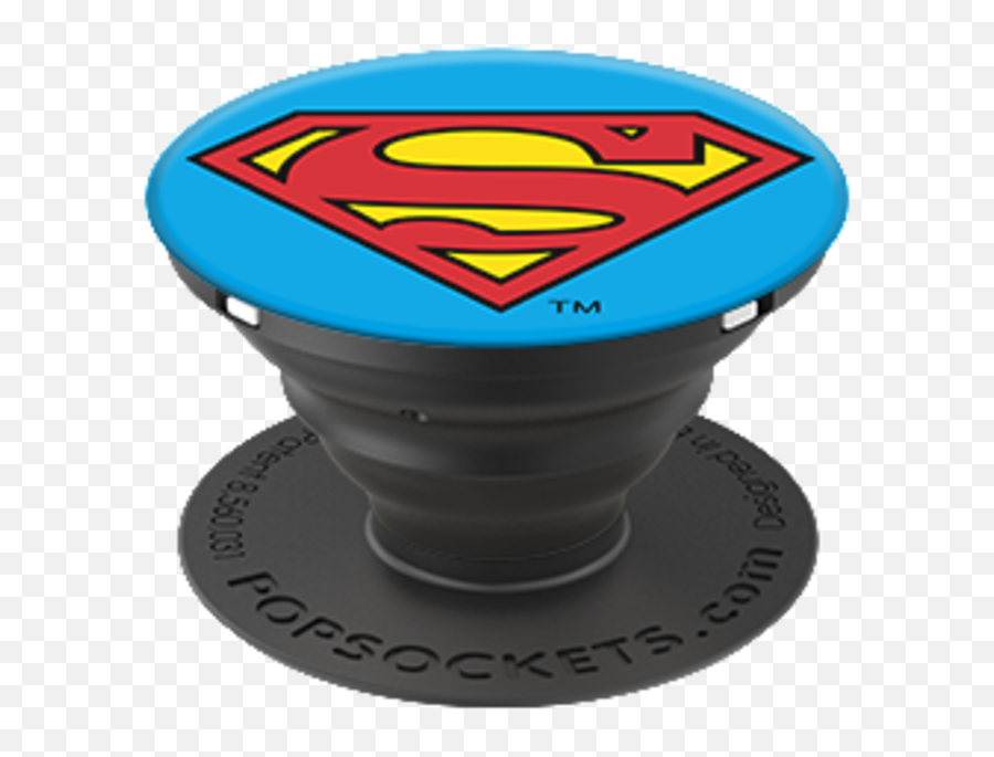 Popsockets Popgrips Licensed Swappable Device Stand And Grip - Superman Icon Superman Popsocket Png,Superman Icon