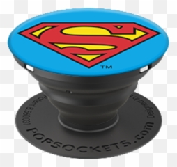 Popsockets Popgrips Licensed Swappable Device Stand - Superman Icon Popsocket png