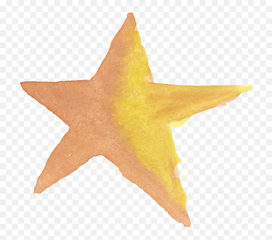 15 Watercolor Star Transparent - Watercolor Star Png,Stars Png