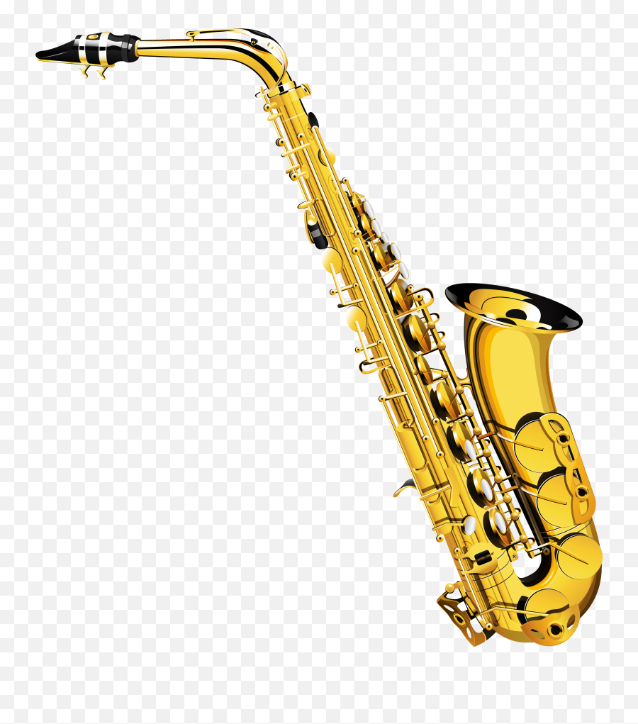 Transparent Saxophone Clip Art Png Background