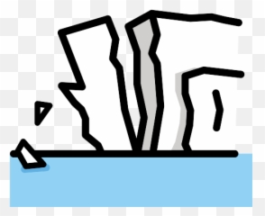 Ice Shelf Melting Vector Svg Icon - PNG Repo Free Icons Language