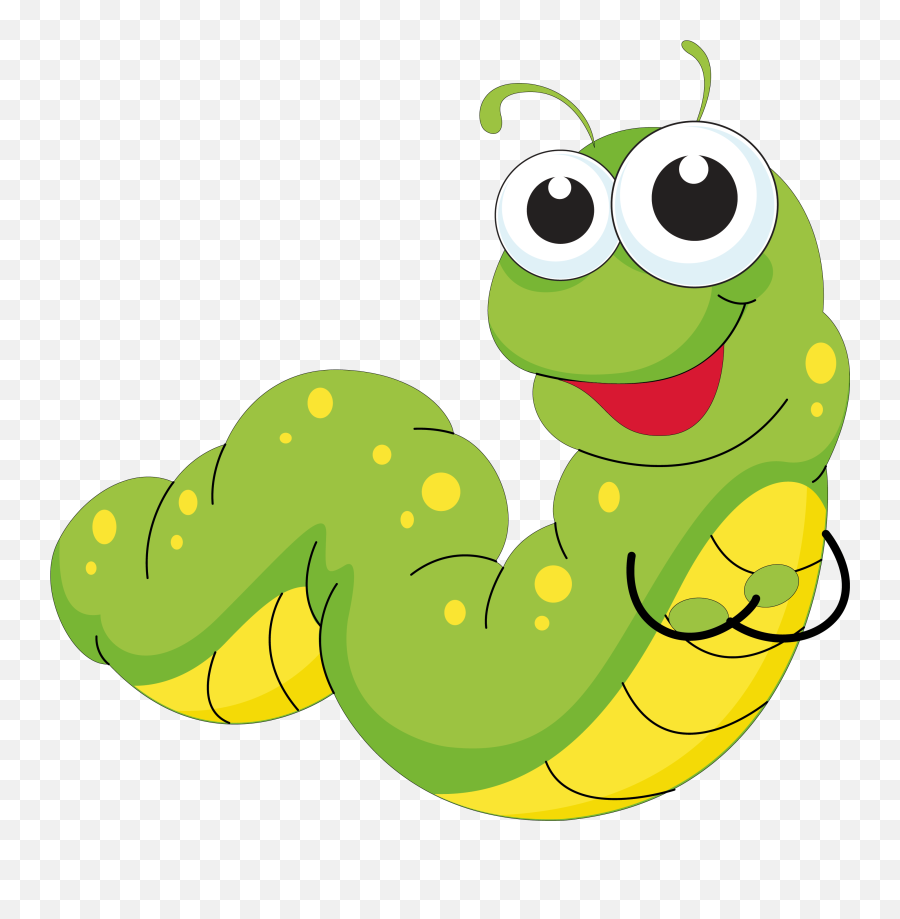 In Africa Png Vector Free Stock - Cute Worm Clipart,Caterpillar Transparent Background