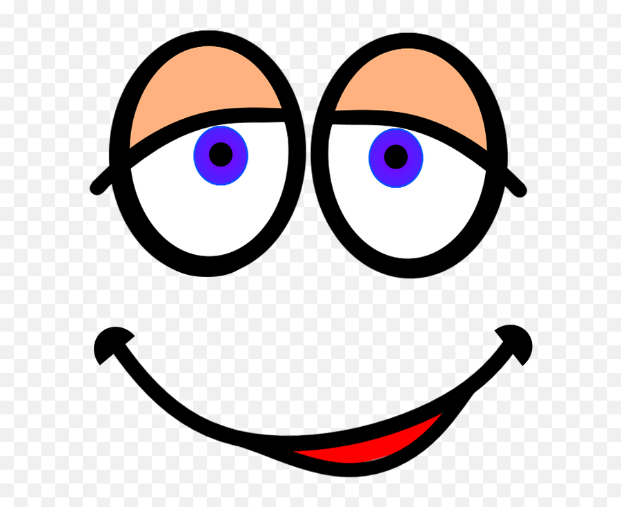 Free Photo Smiley Mouth Funny Joy Comic Laugh Eyes Face - Smile Mouth Sticker Png,Funny Face Icon