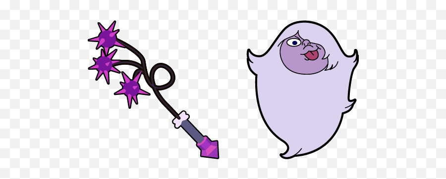 Steven Universe Amethyst U0026 Spiked Flail Cursor - Sweezy Steven Universe Amythesr Png,Steven Universe Lapis Icon