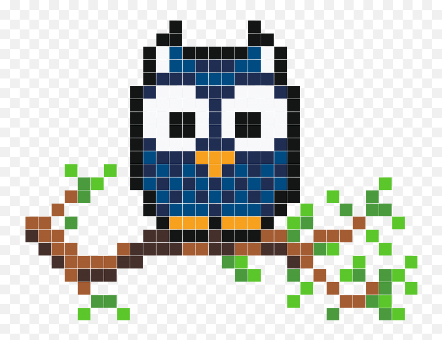 Night Owl - Pixel Art Owl Png,Night Owl Icon