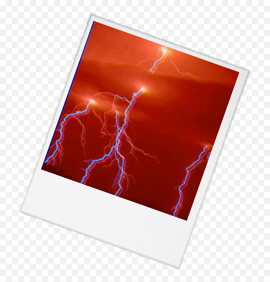 Red Aesthetic Glitch Lightning Tumblr - Red Tumblr Aesthetic Png,Red Lightning Transparent