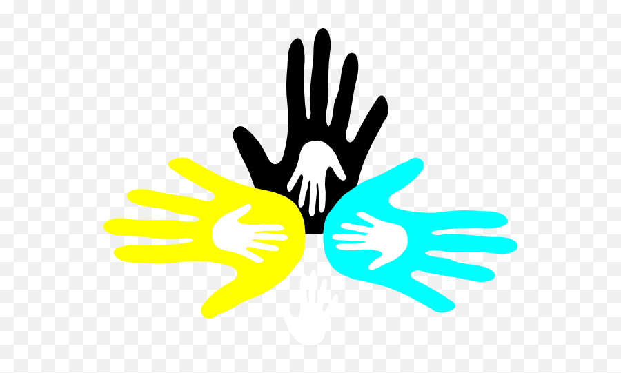 Reachout Clip Art - Vector Clip Art Online Coloful Hand Png,Hand Reaching Out Transparent