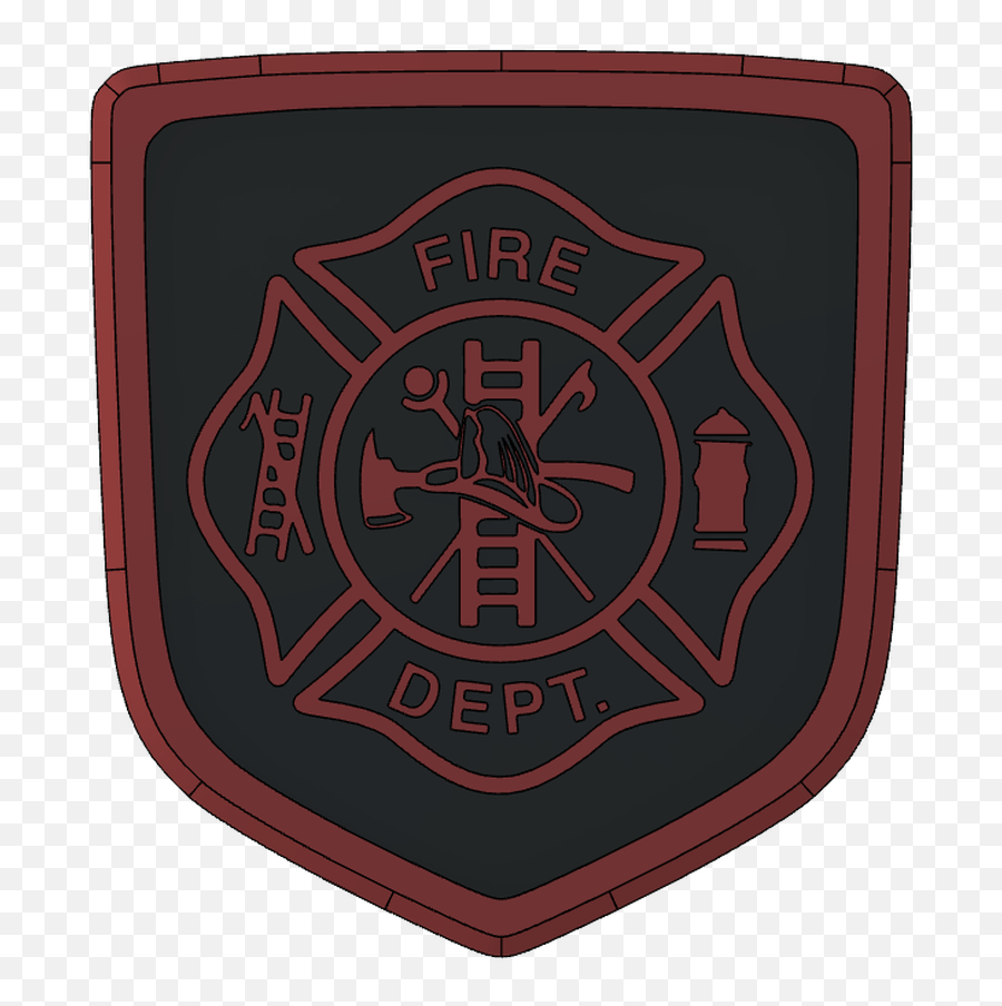 Fire Fighter Maltese Cross - Texas Auto Graphics Fire Department Flag Png,V T Fighter Icon
