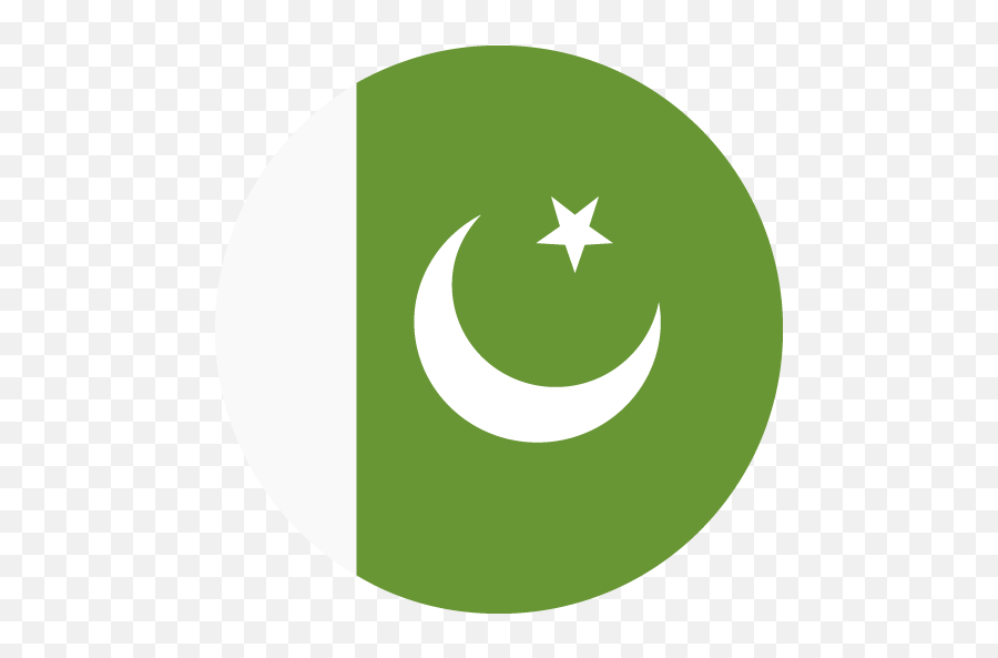 Pakistan Icon Vector - Pakistan Flag Hd For Circle Shape Png,Icon Pakistan