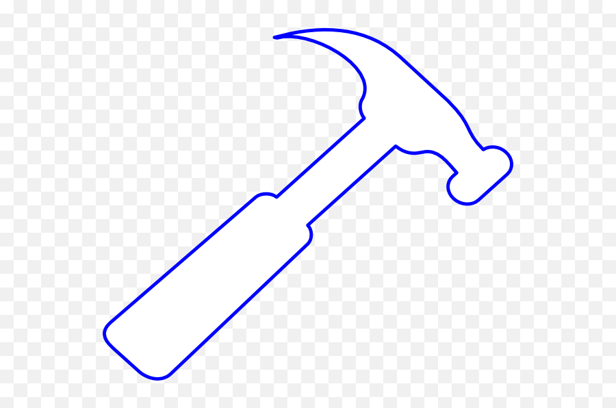 Blue Outline Hammer Clip Art - Vector Clip Art Funny Sex Joke Carpenter Png,Darksiders 2 Icon