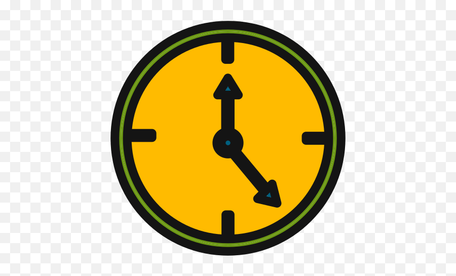 Clock Time Free Icon - Iconiconscom Png,Circle Time Icon