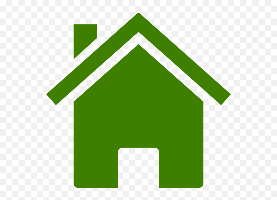 House Icon Dark Green Clip Art - Vector Clip Png,Houses Icon Png