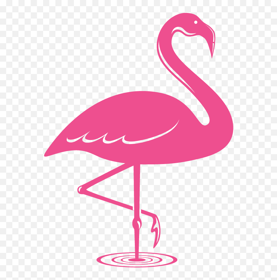 Transparent Flamingo Icon Png Cartoon - Jingfm Flamingo Icon Png Pink,Flamingo Transparent Background