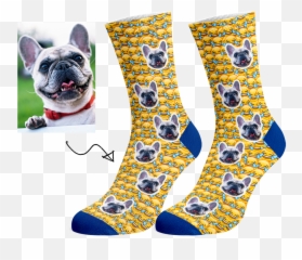Custom Socks Face Photo - Sock Png,Tear Emoji Png