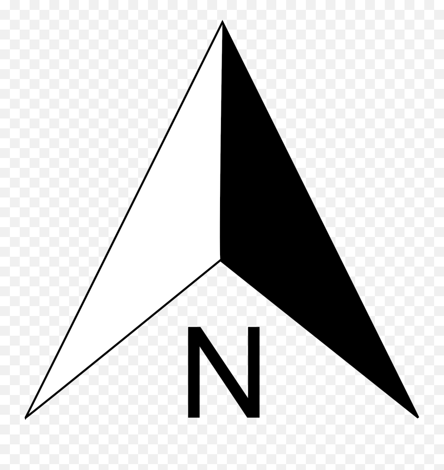 Compass Arrow Transparent Png Clipart - North Symbol,Compass Transparent Background